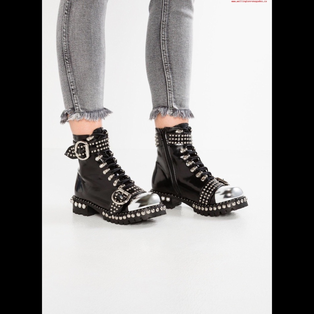 Jeffrey Campbell Studded Combat Boot
